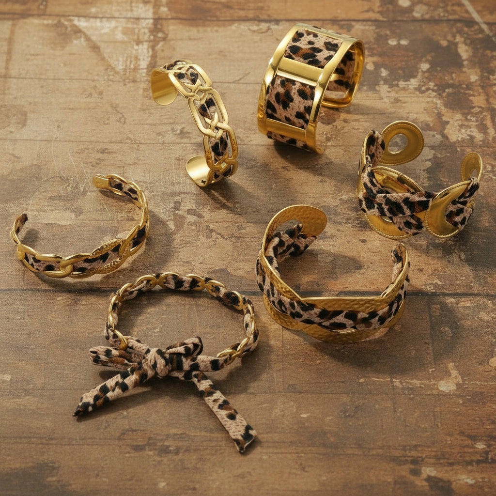Wild Luxe Leopard Bracelet