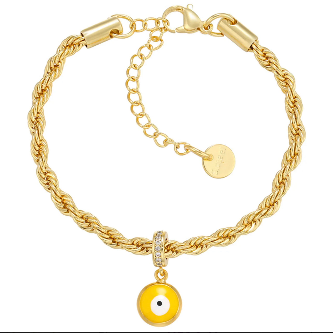 EVIL EYE TWISTED BRACELET