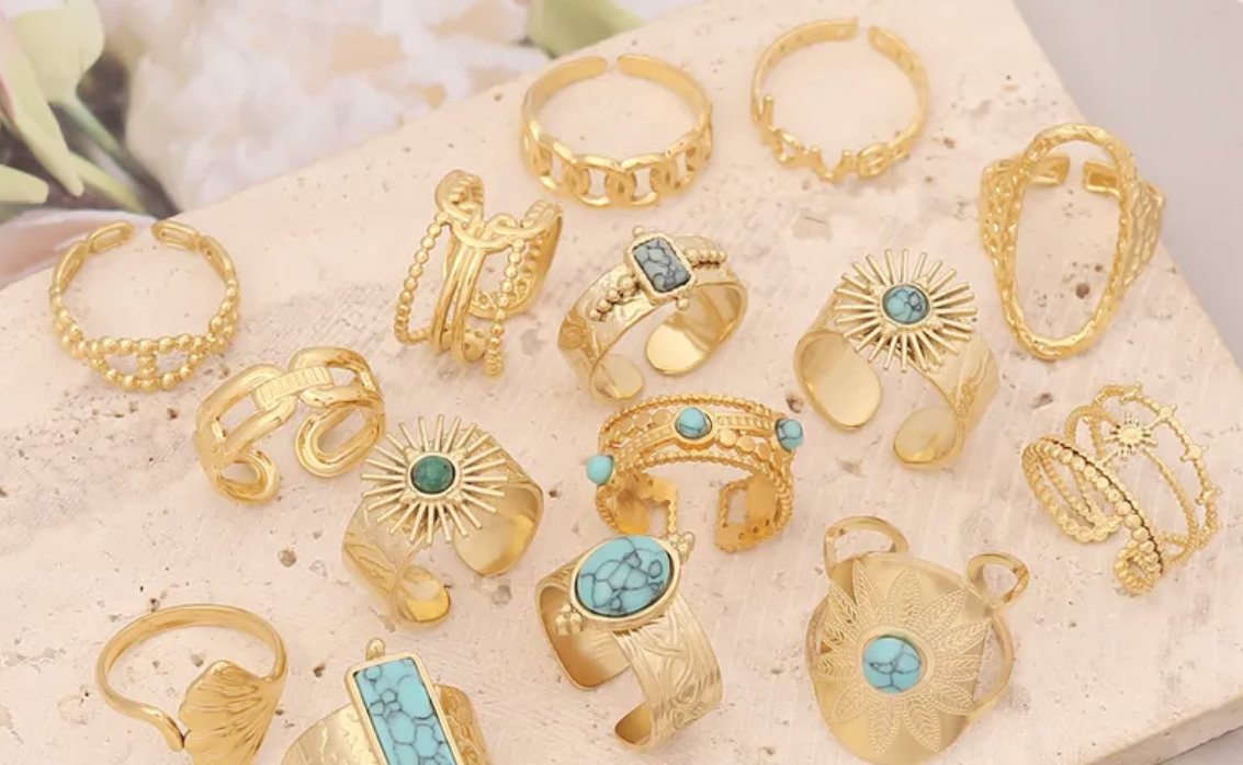 EGYPTIAN TURQUOISE RING