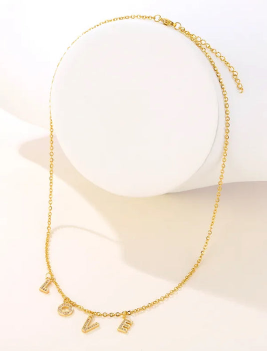 L O V E - NECKLACE