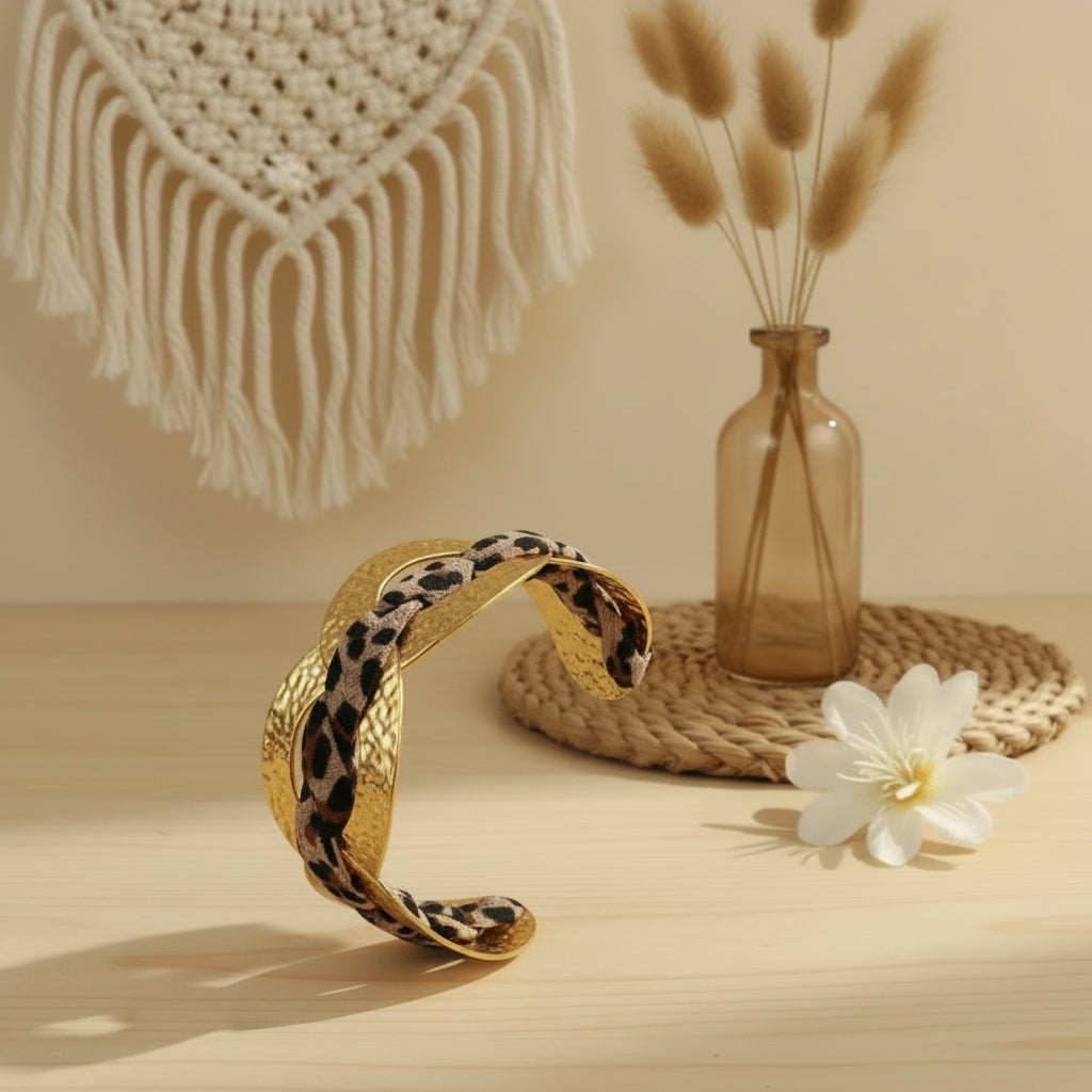 Wild Luxe Leopard Bracelet