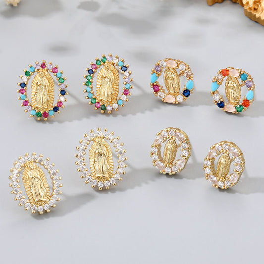 OUR LADY OG GUADALUPE EARRINGS