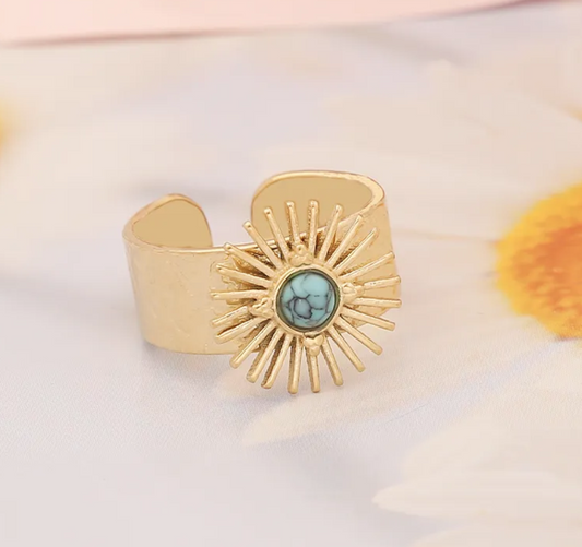 SUNSHINE TURQUOISE RING