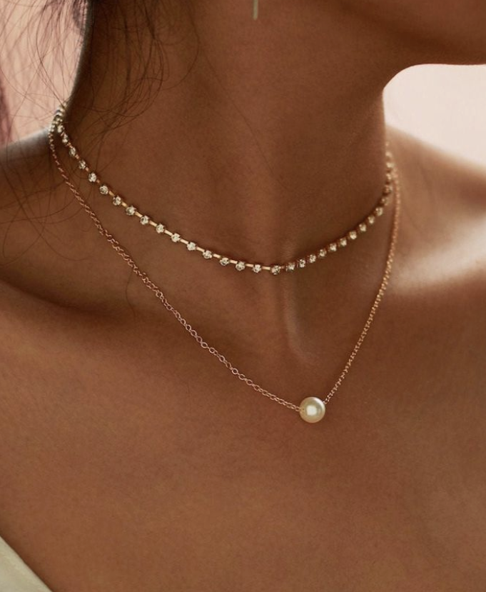 SINGLE PEARL NECKLACE